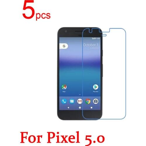 5pcs Ultra Clear/Matte/Nano anti-Explosion LCD Screen Protector Film Cover For Google Pixel XL 5.0 5.7 Protective Film + Cloth