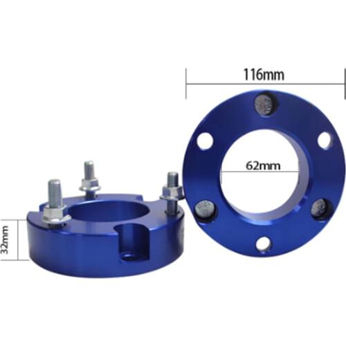 4x4 Accesorios Front Coil Strut Spacer 32mm Car Aluminum Coil spring Lift Spacer Kit For FORD Ranger T6 T7 T8 BT50 2012