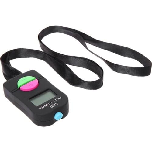 G2AB Digital Hand Tally Counter Electronic Manual Clicker Golf Gym Hand Held Counter