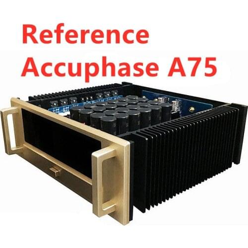 Refer to Accuphase power amplifier A75 fever pure after-stage hifi class A power amplifier is better than A65
