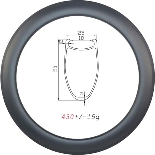 50mm deep basalt brake carbon rims 700C clincher 430g SUPER LIGHT 25mm wide all road gravel wheels 16-32H UD 3K 12K matte glossy