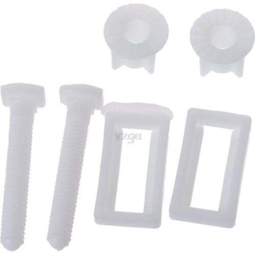 1 Pair Toilet Seat Hinge Bolts Screw Fixing Fitting Kit Toilet Seat MAY04 dropshipping