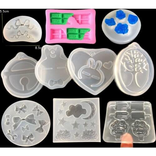 Mini Popsicle Epoxy Resin Silicone Mold DIY Jewelry Fillings Accessory Making Tool Charms Handmade Chocolate Crystal Mould Craft