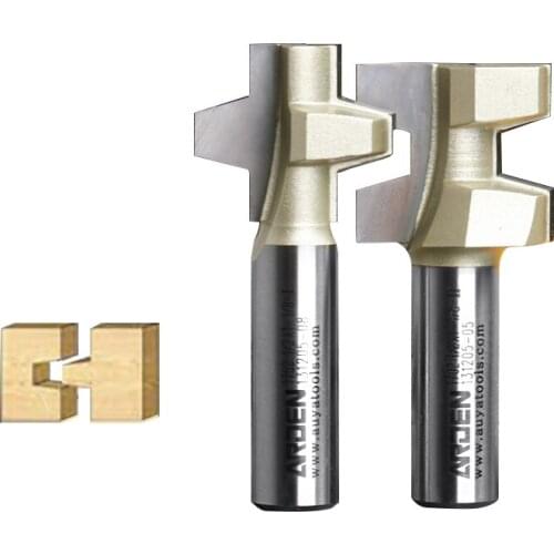 Woodworking Tool GLUE JOINT Router BIT SET -1/2*1-1/8-I 1/2*1-1/8-II -1/2"Shank-Arden A1702038&A1702048