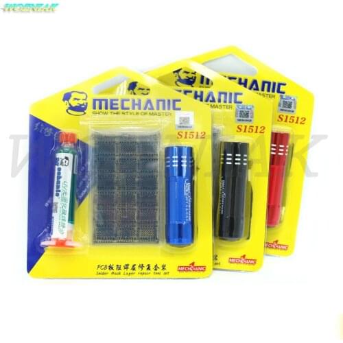 Original Green BGA Oil Net UV Lamp Welding Fluxes Plastic net sheet for All iPhone BGA CHIP Paint Repairing Repair Scratch Set