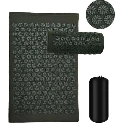 Shiatsu Pillow Neck Waist Massage Relieves Fatigue Shiatsu Yoga Mat Promotes Internal Circulation Healthy Massage Cushion