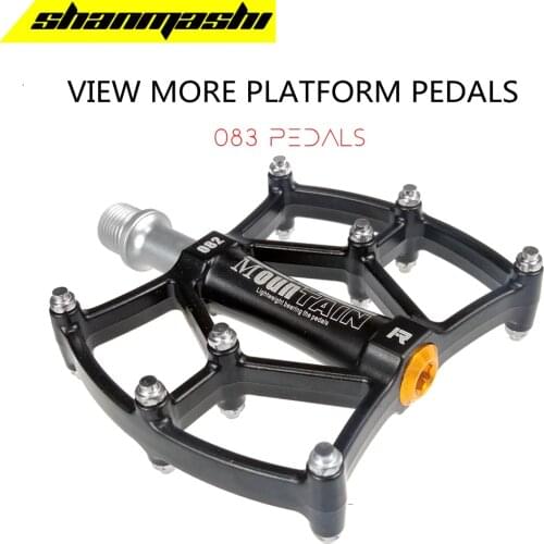 Shanmashi Pedal 3 Bearing anti-slip Pedals MTB Mountain Bike Folding Road Bicycle Aluminum Alloy Pedal 85*100*18mm Cycling parts