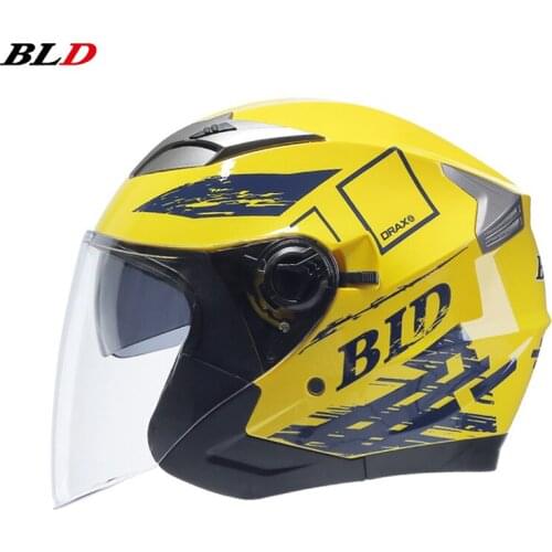 Unisex Women Men Open Face Helmets Motocicleta Cascos Para Half Face Motorbike Scooter Riding Safety Helmet Cascos Para Moto