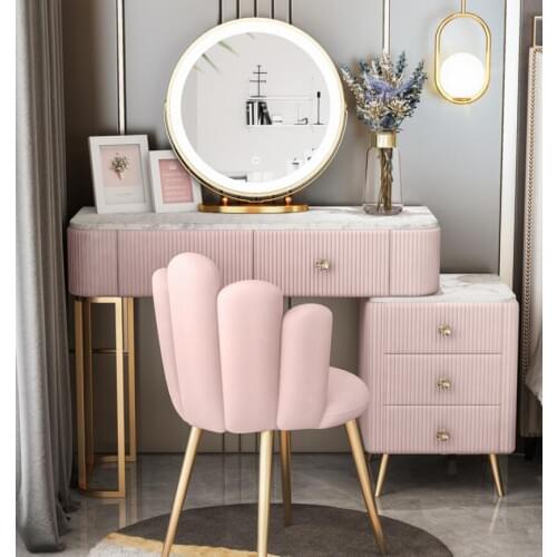 Dressing table storage cabinet one bedroom Nordic simple light luxury net red ins style modern dressing table