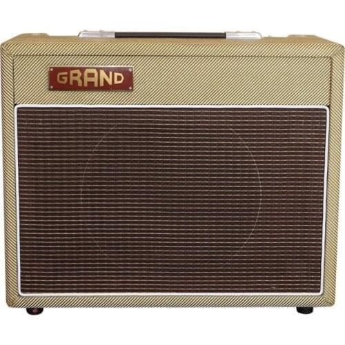 Vintage 30W Vox Style AC30 Combo Amplifier in Tweed Blues30 Tube Guitar Amp Head with Reverb Tremolo 15W