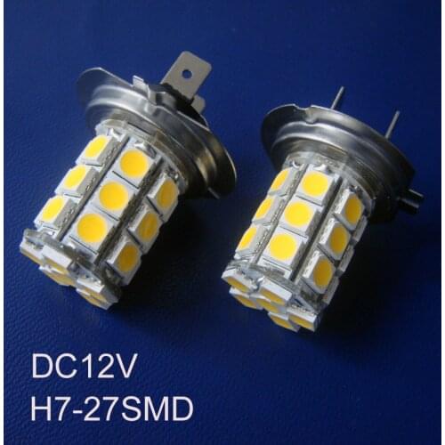 High quality 12V Auto H7 led bulbs,lamps,lights,Car led H7 led fog lamps free shipping 2pcs/lot