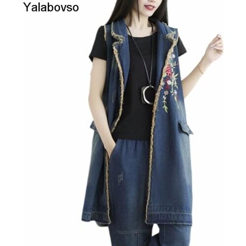 Женские длинные жилеты Yalabovso China At AliExpress