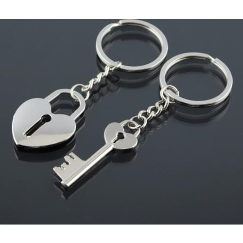 Locks Couples Keyrings Creative Gifts Free Gifts Taobao AliExpress Hot Sale Wholesale Custom Logo