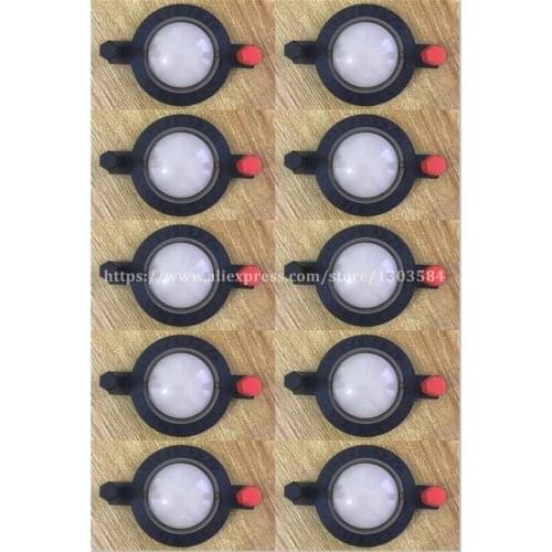 10pcs /lot high Quality CCAR FLAT WIRE Replacement Diaphragm For B&C DE250 DE160 DE16 8Ohm Repair kit for driver 44.4MM