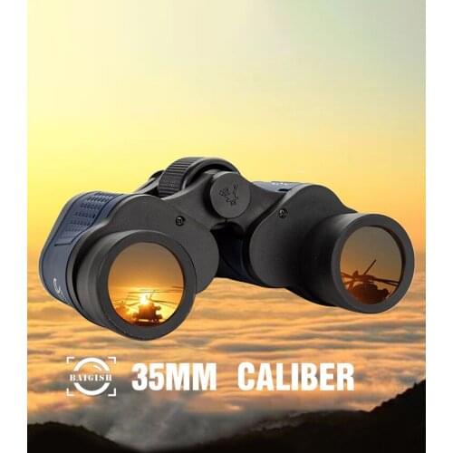 60X60 Powerful Biniculars TelescopeHigh Quality FMC Waterproof Portable BAK4 Low Light Night Vision Outdoor for Hunting Camping