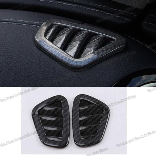 Lsrtw2017 Abs Car Rear Window Triangle Shutter Panel Styling for Toyota Highlander 2015 2016 2017 2018 2019 2020 XU70 Decoration