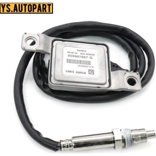 Car New Nitrogen Oxygen Nox Sensor 059907807G For Volkswagen Touareg TDI 3.0L-4.6L For Audi Q7 2009-2014 Downstream 5WK96685A