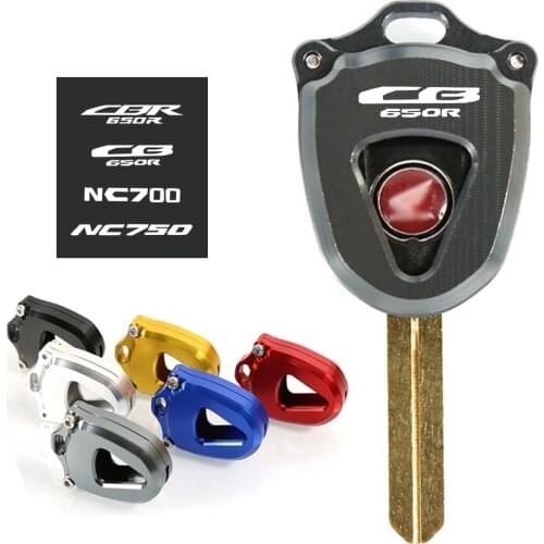 CNC Motorcycle Key Shell Case Cover For Honda NC750X NC700X CBR650R CB650R NC700 NC750 X CBR 650 R
