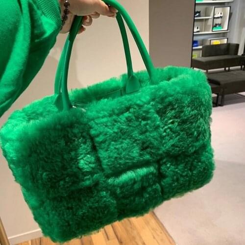 Женские меховые сумки Lexindawang China At AliExpress