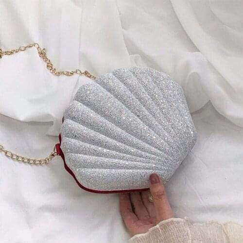 Fairy Western Style Mini Shell Bag Female 2021 New Trendy Fashion Simple Bright Wild Single Shoulder Messenger