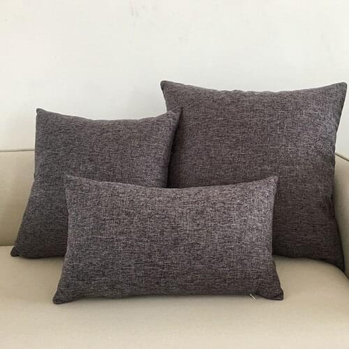 Solid color cushion cover sofa bed cover home decoration sofa throw pillow cover case 45x45 50x50 pillow cover 30x50