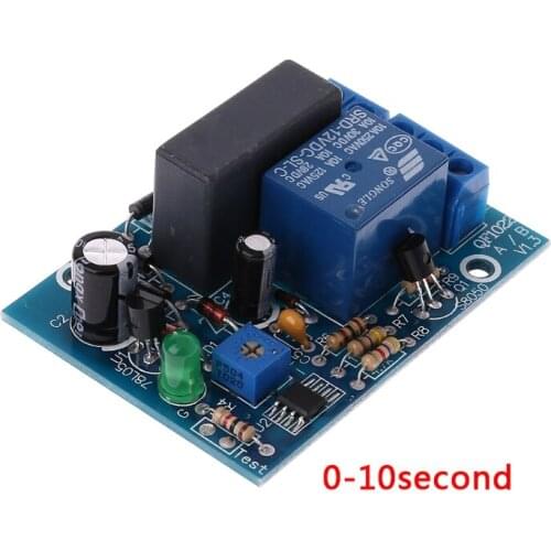 AC 220V Adjustable Timer Delay Switch Turn On/Off Time Relay Module Adjustable Timing Turn Off Board