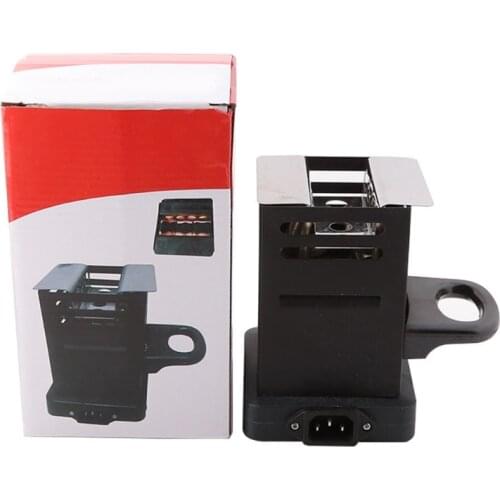 Portable Mini Square Charcoal Stove Electric Burner Hotplate Furnace Home Cook M2EE