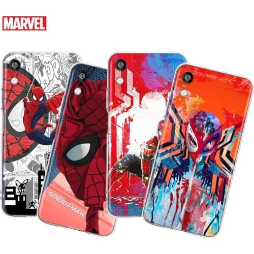 Transparent Cover Marvel Avengers Spider-Man For Honor 8S 8C 8X MAX 8A 8 7S 7A 7C Play 3E Prime Pro 2020 2019 Phone Case