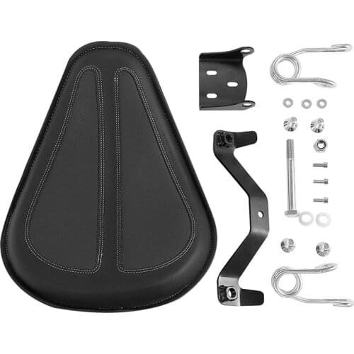 Motorcycle Solo Seat & Brackets Spring For Harley Sportster 2004-2006 2010-2016 Iron 883 XL1200 XL883 Forty Eight 2010-2016