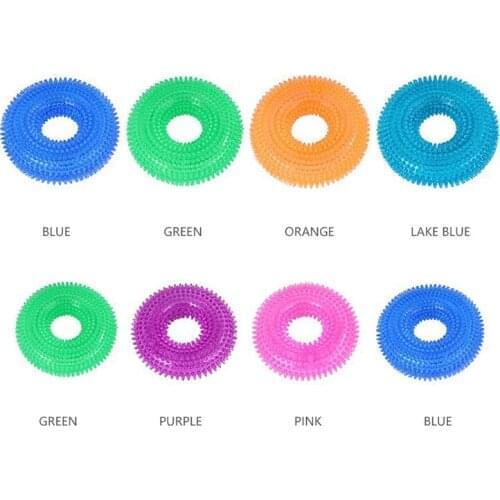 Silicone Flying Discs Dog Toy Dog Game Dog Toothbrush Resistant Chew Puppy Training Interactive Dog Supplies For Large Dogs