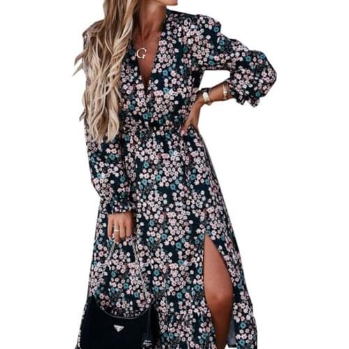 Tracyen Summer Dresses With Buttons