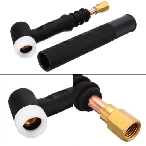 1Pcs WP-17F Welding Torch Head Body Flexible Air-Cooled 150A With Handle Mayitr For Tig Welding Accessories