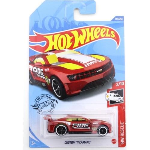 2020-239 Hot Wheels CUSTOM 11 CAMARO Mini Alloy Coupe 1/64 Metal Diecast Model Car Kids Toys Gift