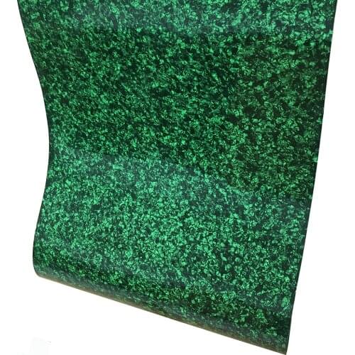 500mm x 1580mm Green Pearl Celluloid Sheet 0.46mm DIY Drum Wrap Musical Instrument Deco