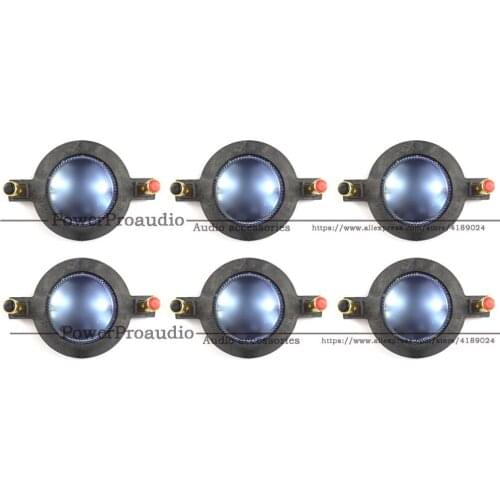6pcs high quality Replacement Diaphragm for Mackie SRM450 V2 P-Audio Driver DC10/1801-8 0025726