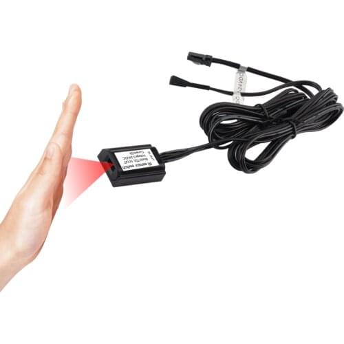 5A DC 12V-24V Infrared Hand Sweep Sensor Switch for Kitchen Under Cabinet Wardrobe Lights Hand Wave Control Switch for LED Strip