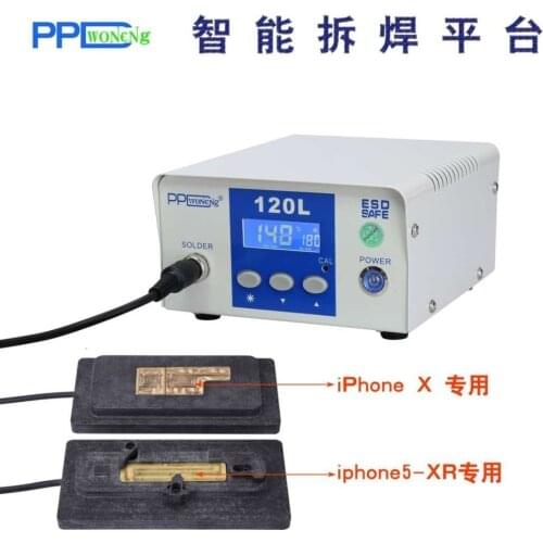 JALAN PPD 120L Desoldering Rework Station for iPhone XR X XS Motherboard CPU Chip A8 A9 unsolder Remove Welding Platform repair