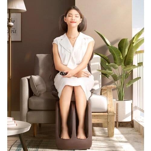 Cervical vertebra massager 220V neck waist back shoulder multi-functional body cushion massage chair cushion for household use