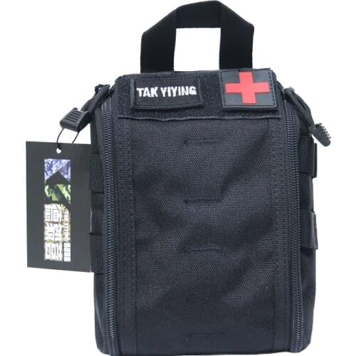 TAK YIYING Outdoor Emergency Medical Bag Molle EMT Tactical Medic Pack First Aid Pouch Bag