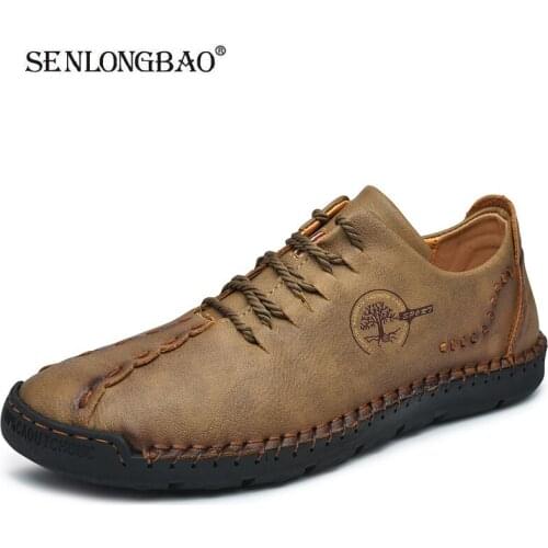 Hot Sale Classic Mens Casual Shoes Leather Mens Moccasins Loafers Outdoor Mens Sneakers Fashion Platform Shoes Mens Shoes