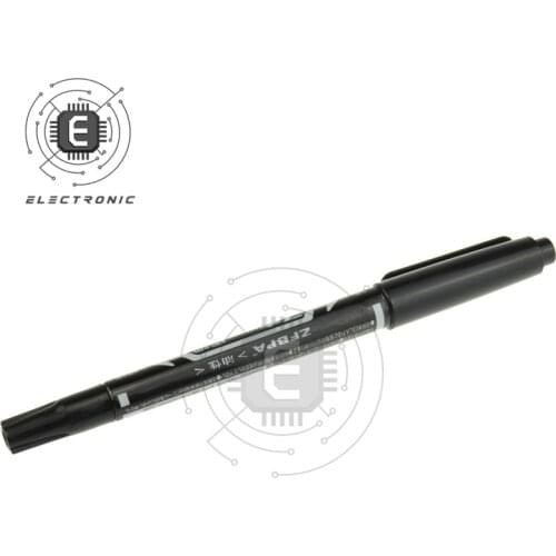 New PCB Circuit Board Ink Marker Double Pen PCB Repair Pen For CCL Printed Circuit Diagram Black/Blue/Red In Stock