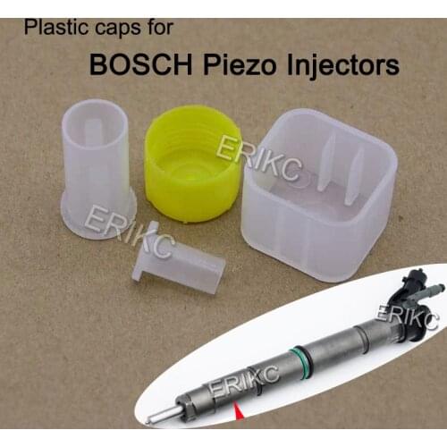 For BOSCH Piezo Injectors Plastic Prot E1023506 CR Diesel Fuel Protection Plastic Caps for 0445115 / 116 / 117 Series Injectors