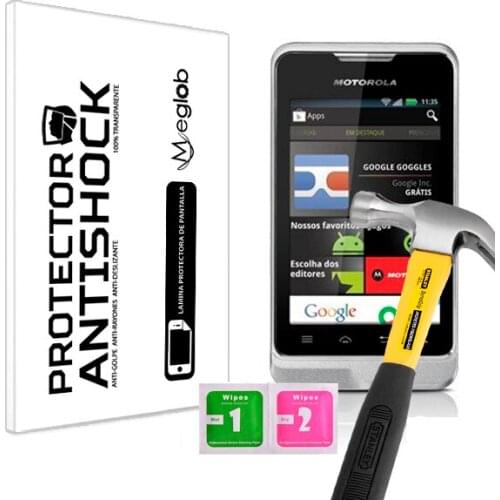 Protector de Pantalla Anti-Shock Anti-Golpe Anti-arañazos Compatible con Motorola XT390