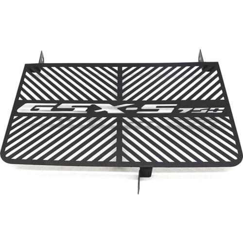 Motorcycle Radiator Grille Guard Cover Protector Fuel Tank Protection Net for SUZUKI GSX-S750 GSXS750 GSXS 750 2015-2017(Black)