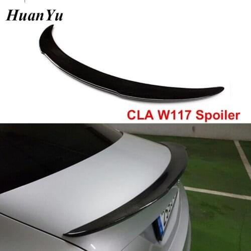 Carbon Fiber FD Style Spoiler for Mercedes-benz CLA W117 Rear Trunk Boot Lip Wings 2013-2018