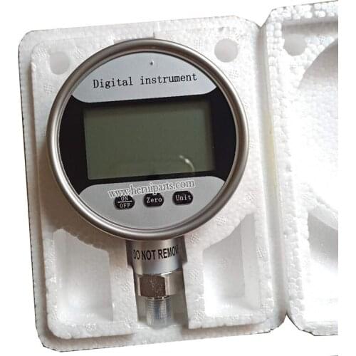 High Quality Digital Pressure Gauge Instrument For Excavator Parts