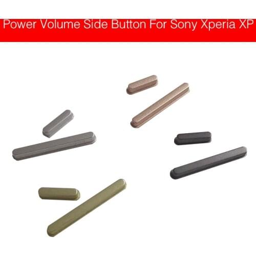 1 Set Volume Up Down + Power On Off Buttons For Sony Xperia XP Side Keypad Buttons Flex Cable Phone Replacement Repair Parts