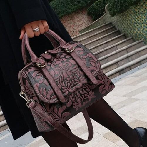 2021 High Quality Genuine Leather Handbag Fashion Shoulder Messenger Bags Famous Designer Large Capacity Casual Totes Sac A Main