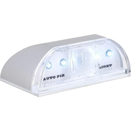 4 LEDs Door Lock Lamp Smart Keyhole Night Light Human Infrared Auto Sensor Lamp Motion Detector LED Light for Hallway Stairway