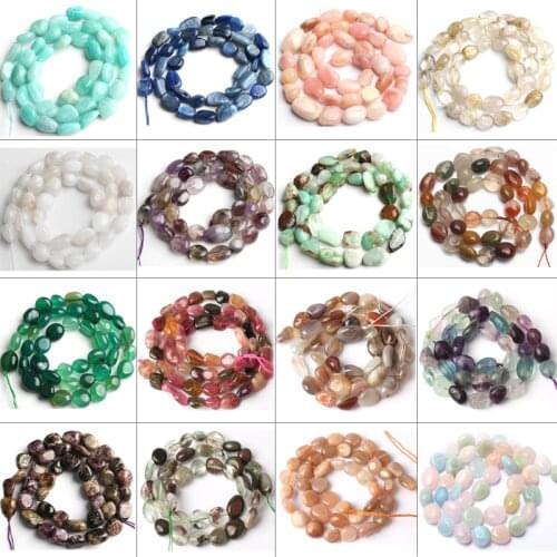 8-10mm Natural Irregular Amazonite Apatite Larimar Quartz Gem Stone Beads Loose Stone Beads For Jewelry Making Diy Bracelet 15"